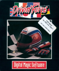 Drivin' Force Amiga US box art